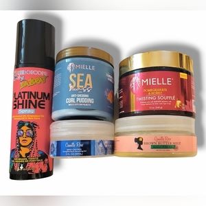 5 Pack Mielle & Camille Rose Hair Care Bundle ($60 Value )